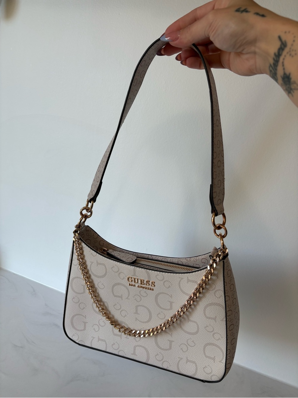 GUESS Monogram Shoulder Bag | SG871669